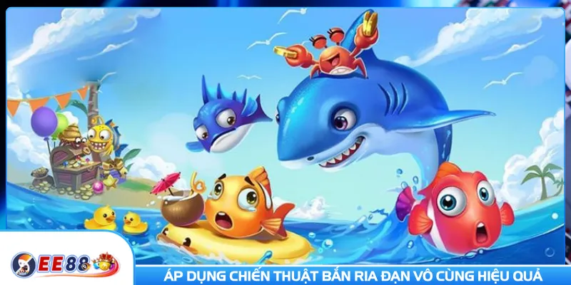 Áp dụng chiến thuật bắn ria đạn vô cùng hiệu quả