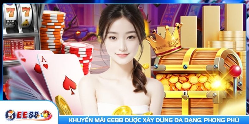 Khuyến mãi EE88 được xây dựng đa dạng, phong phú